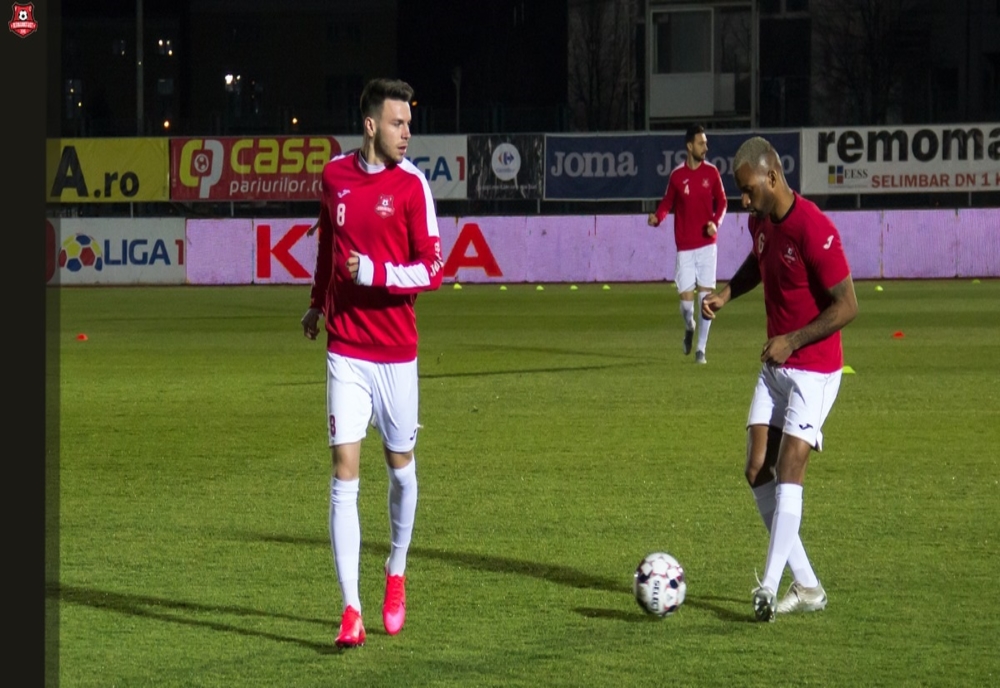 FC Hermannstadt joacă luni cu Chindia Târgoviște
