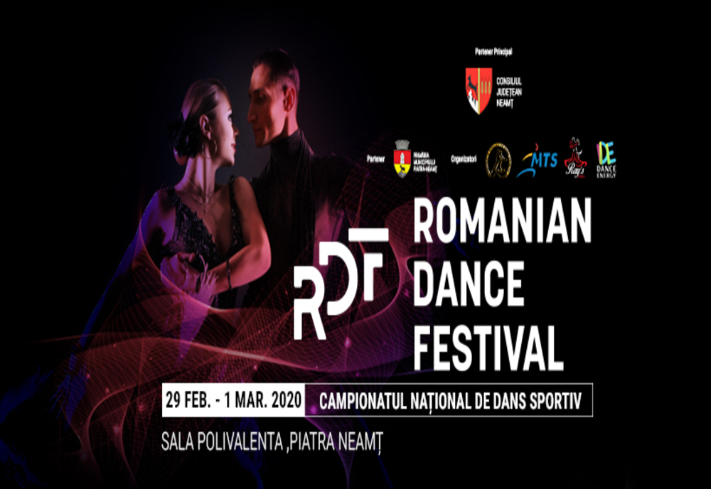 Campionatul Naţional de dans sportiv pe Secţiuni şi Cupa „Romanian Dance Festival” la Piatra-Neamț