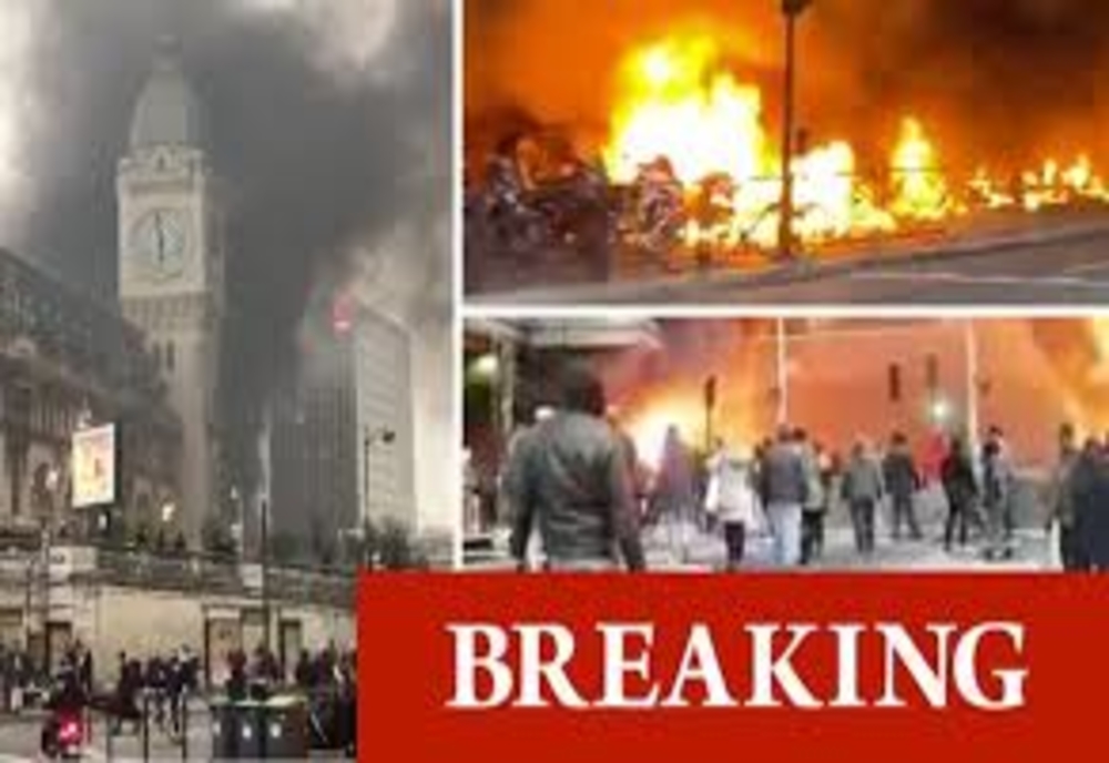Incendiu masiv în Paris. Gare de Lyon, evacuată.