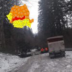 Cod roșu de vânt puternic (24 februarie) și în Dâmbovița, în zona montană. Pericol pe drumurile de munte