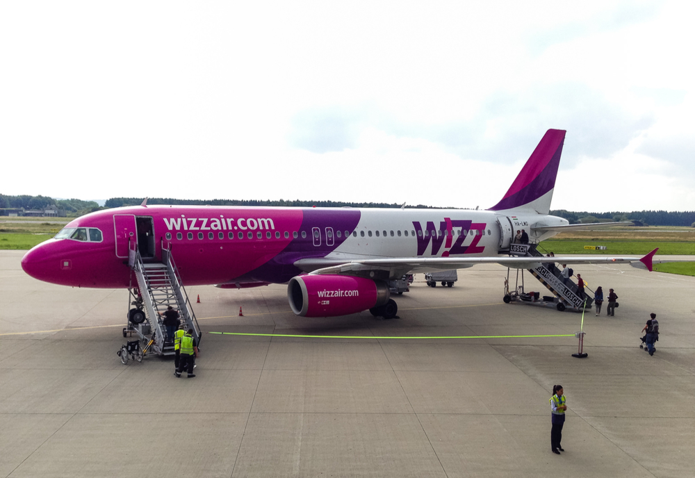 Compania Wizz Air a redus programul de zboruri către Italia