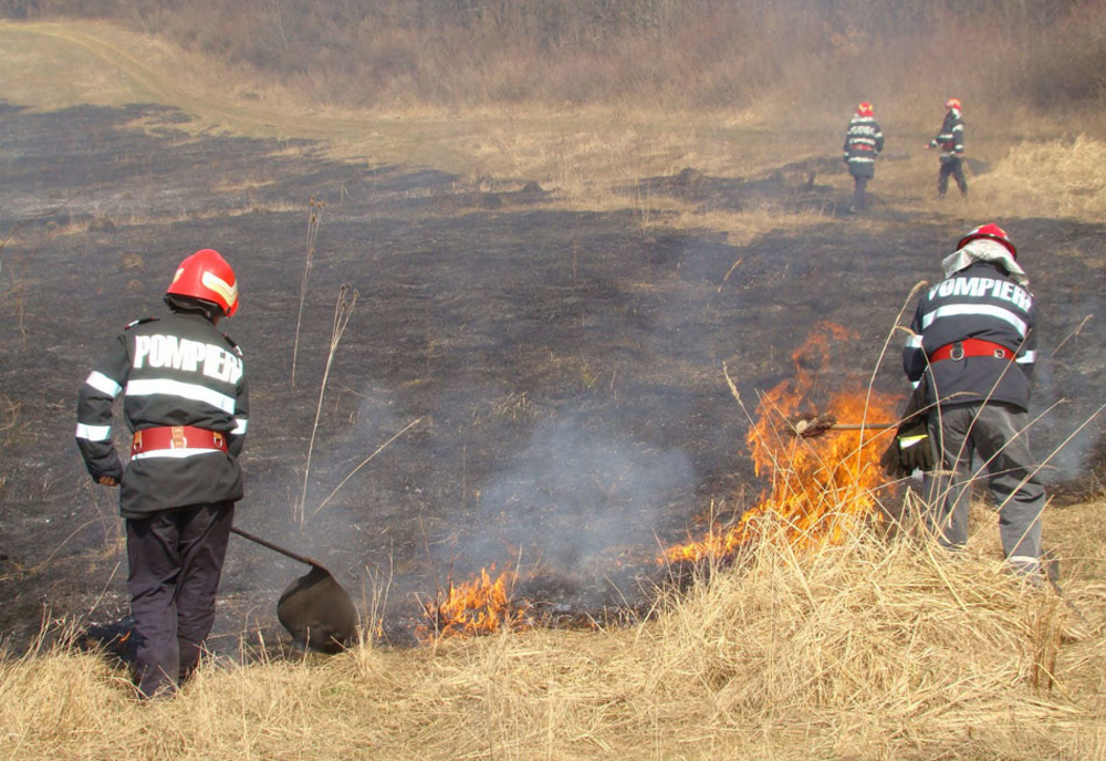 ISU, APIA şi Garda de Mediu, efort comun împotriva arderilor de mirişti. Fermierii pot rămâne fără subvenţie
