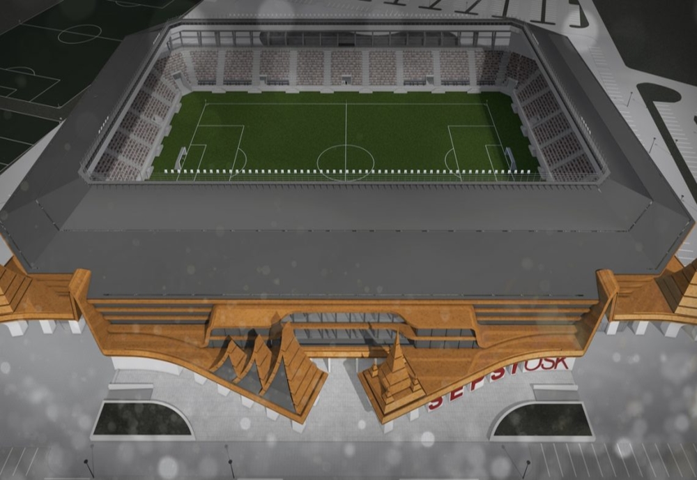 Primul „meci imaginar caritabil” se joacă pe noul Stadion din Sfântu Gheorghe,  între Sepsi OSK și FK Miercurea Ciuc