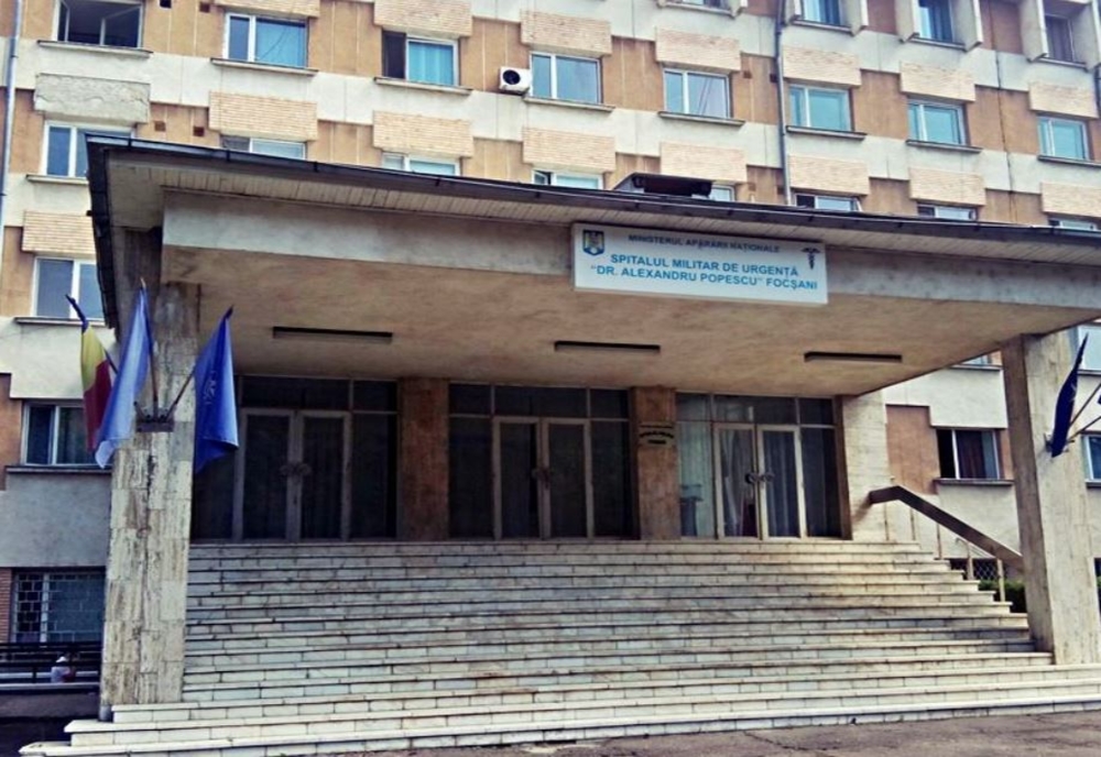 22 de cadre medicale de la Spitalul Militar Focșani – depistate pozitiv cu Coronavirus
