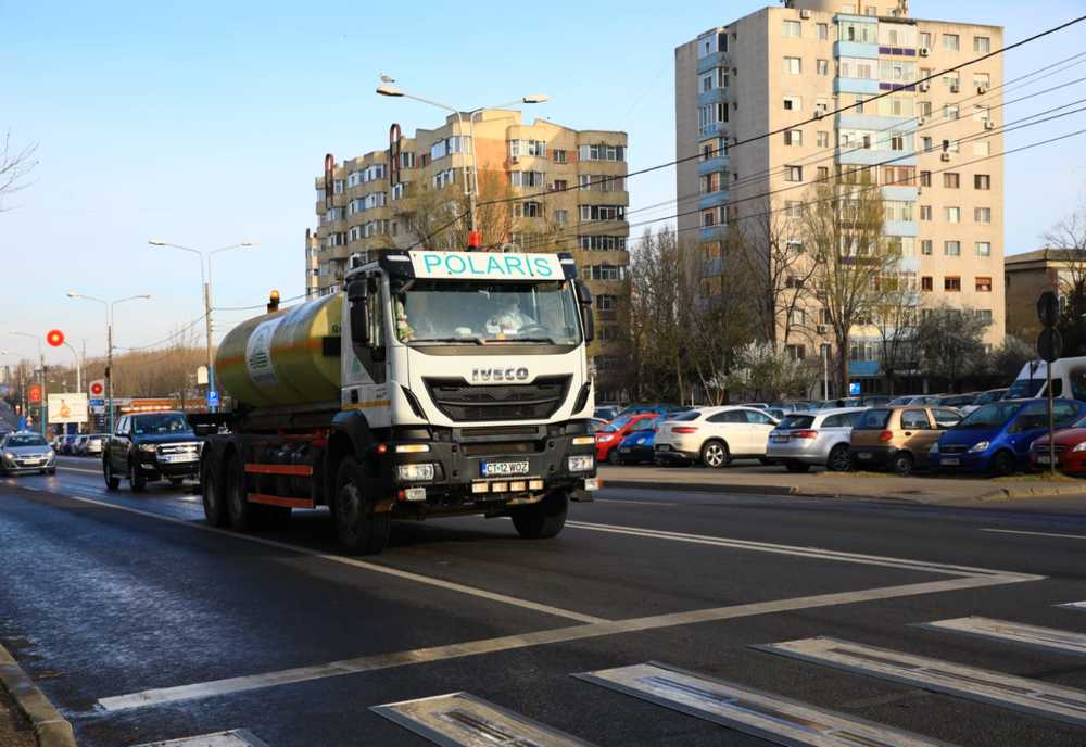 FOTO VIDEO| A început dezinfectarea străzilor din municipiul Constanța