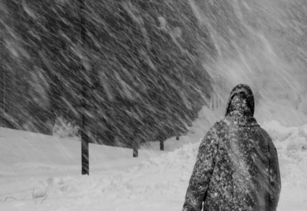 COD GALBEN de ninsori și viscol în județul Neamț