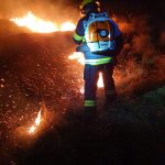 Video| Puternic incendiu de vegetație la Voinești,în Dâmbovița