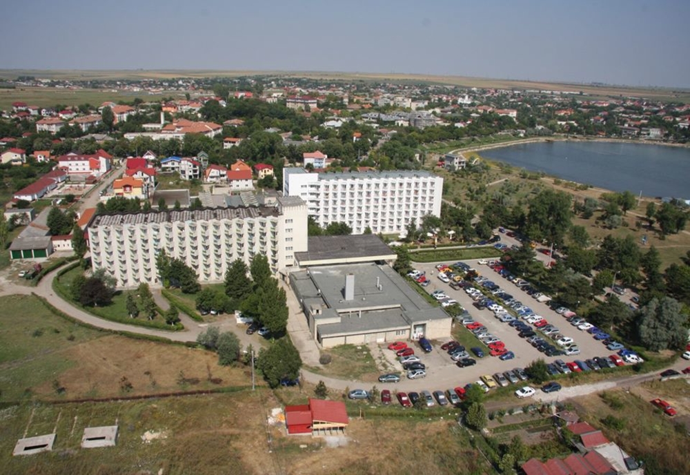 Punct medical de triaj epidemiologic la intrarea în Sanatoriul Balnear și de Recuperare Techirghiol