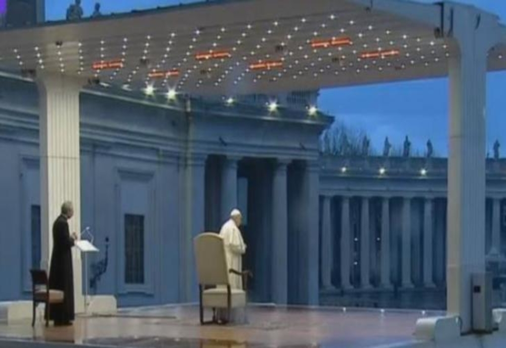 Moment special la Vatican: Papa Francisc, mesaj pentru omenire