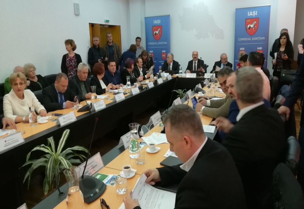 Stare de urgență: Ședință a Consiliului Județean Iași, în condiții speciale