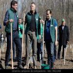 Klaus Iohannis (campanie de reîmpădurire în Dâmbovița): „Este nevoie să creştem semnificativ suprafaţa împădurită din România”