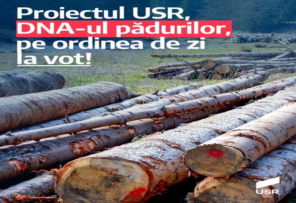 USR a votat împotriva planului PNL de a desființa Garda Națională Forestieră