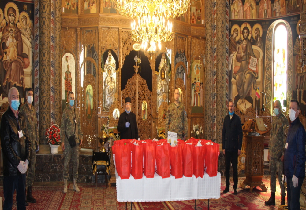 Acțiune filantropică la Capela Militară ,,Sfinții Mucenici Brâncoveni”