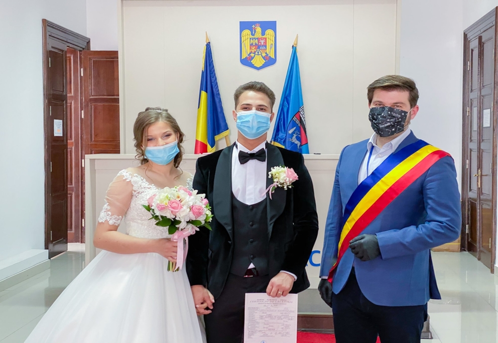 Căsătorie în vreme de pandemie la Bacău