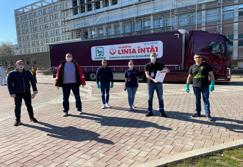Primul TIR cu echipamente medicale cumpărate din vânzarea metrului de autostradă a ajuns la Spitalul Județean Suceava FOTO