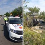 Accident grav pe DN 71, la Ilfoveni, în Dâmbovița. O persoană a fost rănită