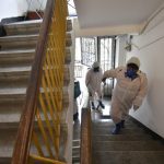 Scările de bloc din Sfântu Gheorghe vor fi dezinfectate din două în două săptămâni