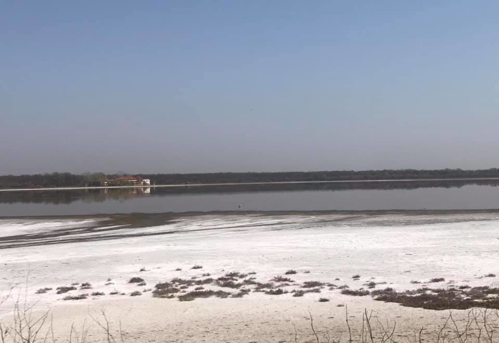 Lacu Sărat afectat de secetă