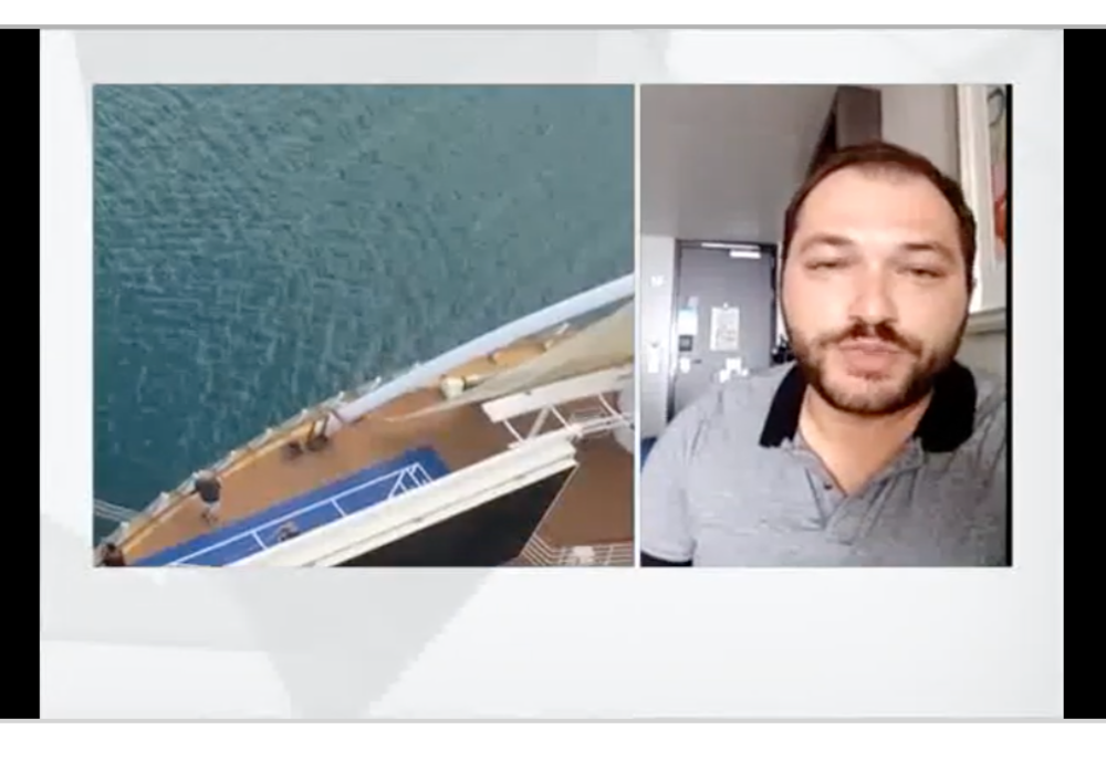 VIDEO| Români blocați pe un vas de croazieră, în largul costei Florida