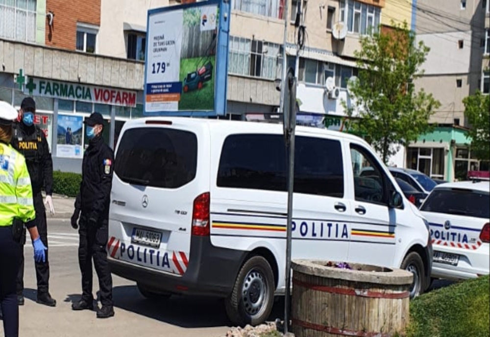 Sute de polițiști, jandarmi şi militari MApN, acţiuni de control în mai multe oraşe din Olt