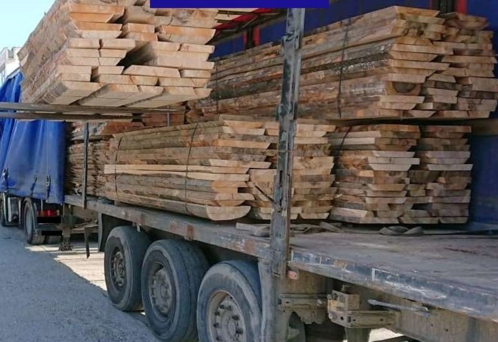 Cherestea în valoare de aproape 150.000 de lei, confiscată de la o societate comercială din Valea Moldovei