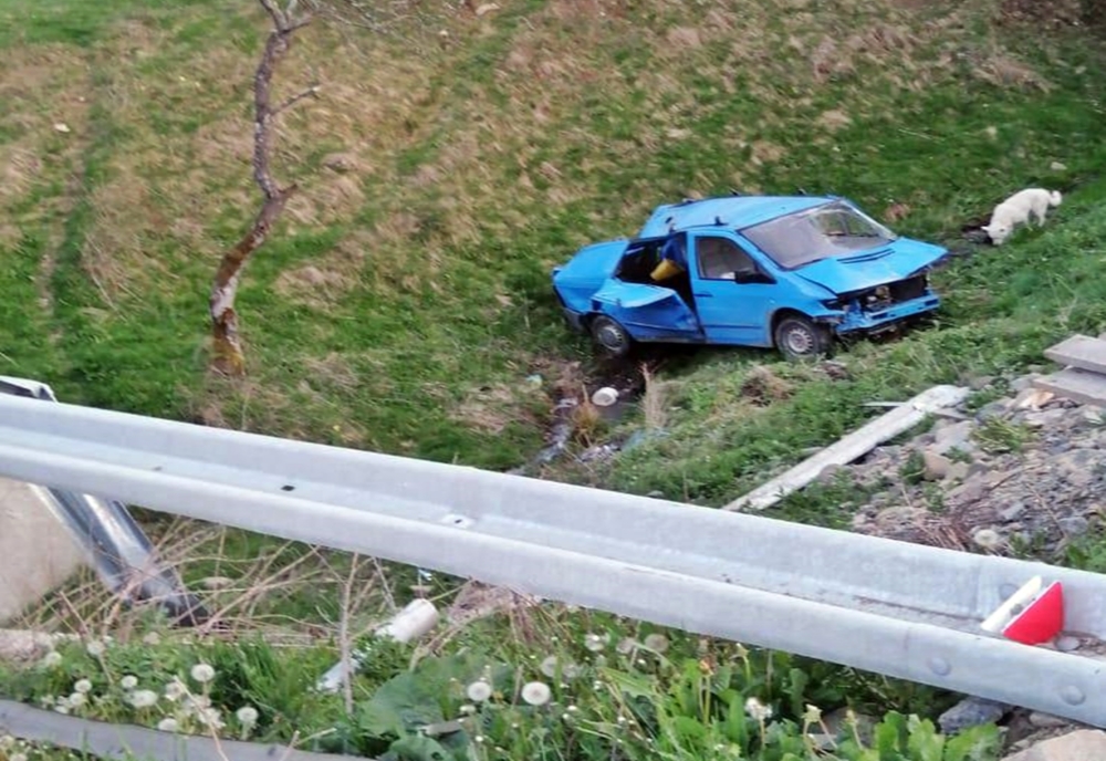 FOTO: Bărbat din Bistrița-Năsăud, cu dosar penal după ce a a ascuns un accident rutier! Doi copii au ajuns la spital