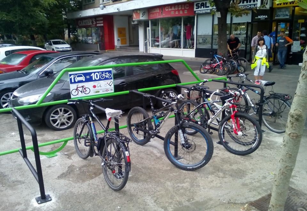 Primarul Chirica vrea locuri rezervate bicicletelor în parcările publice