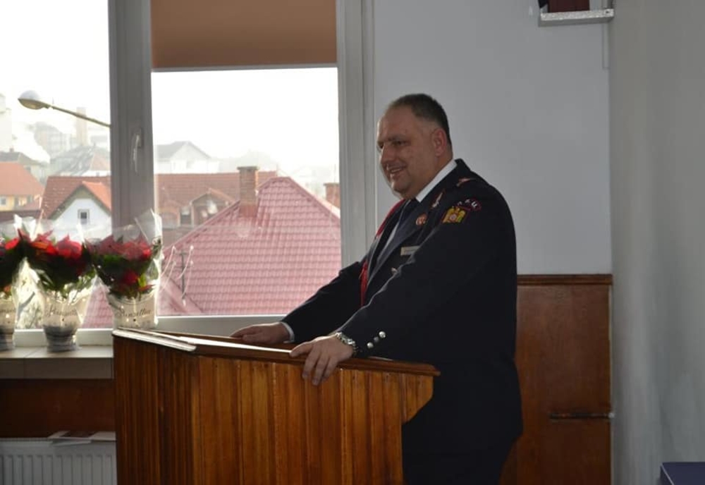 Colonelul Cosmin Balcu se pensionează. La șefia ISU Sibiu vine maiorul Lucian Trefaș