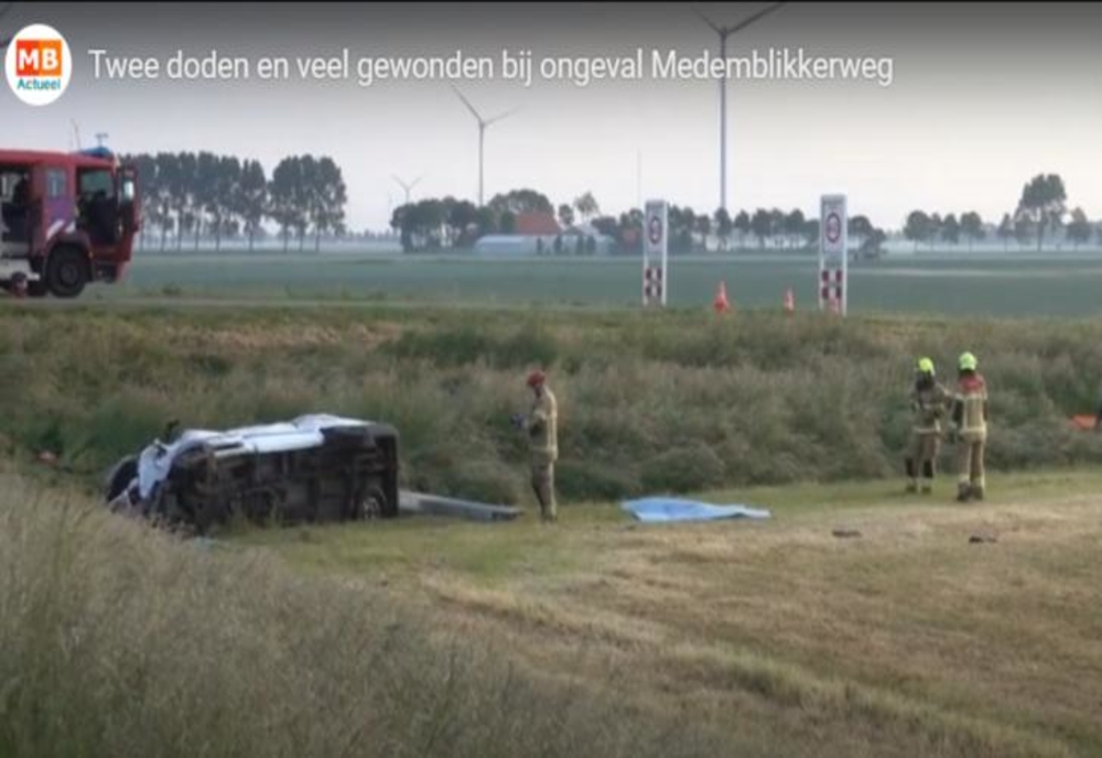 Doi români au murit și alți șapte au fost răniți, într-un accident cumplit petrecut în Olanda