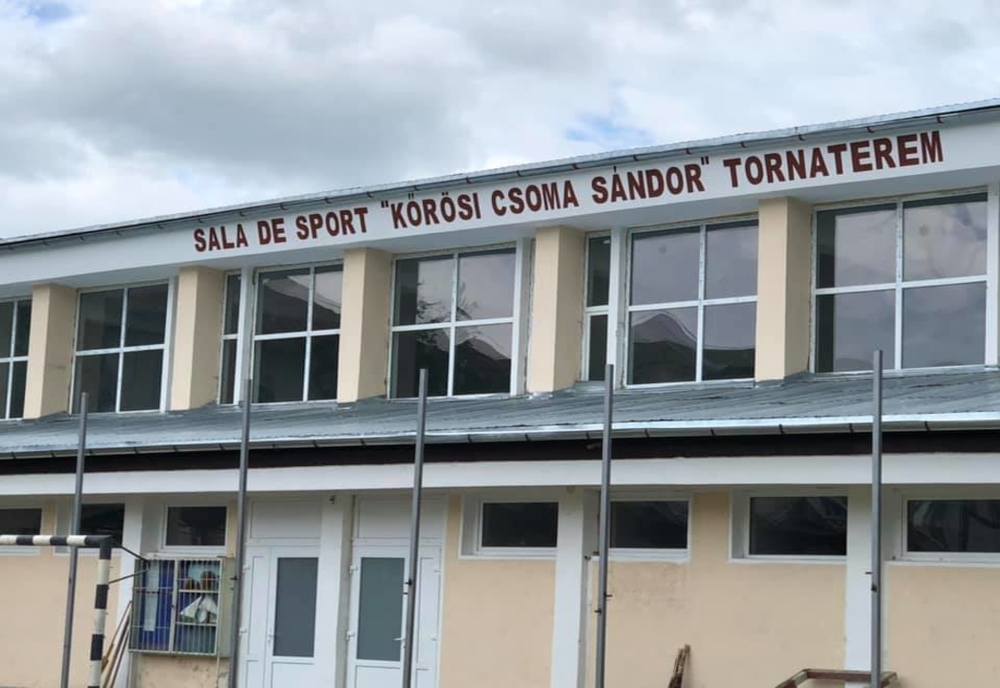FOTO. Sala de sport a Liceului „Kőrösi Csoma Sándor” din Covasna, renovată