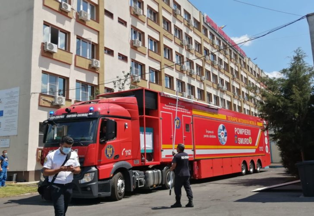 Unitate mobilă de Terapie Intensivă adusă de urgență la Ploiești, în contextul creșterii numărului de cazuri grave
