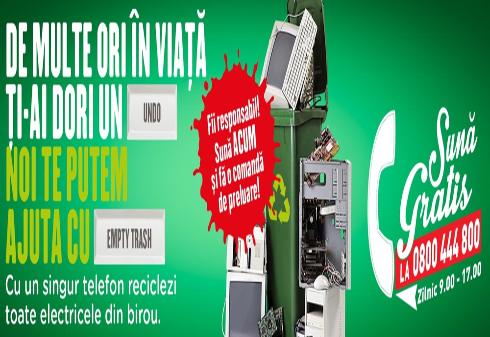 Campanie de informare și colectare deșeuri de echipamente electrice și electronice (DEEE) în Brăila
