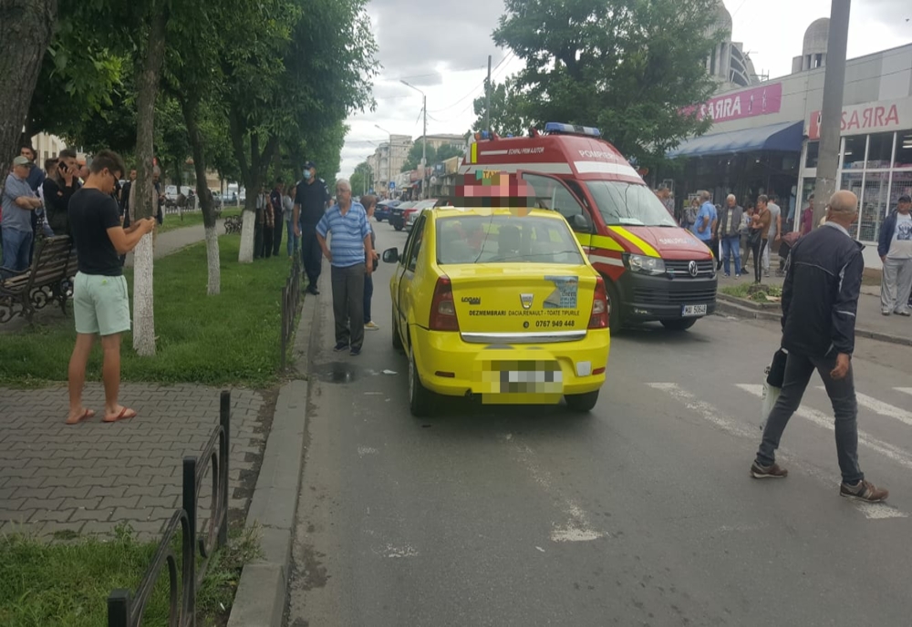 Craiova: Pieton lovit de un taxi în zona unei treceri pentru pietoni