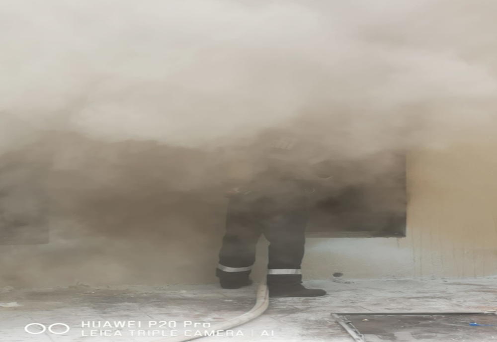 FOTO| Incendiu la un hotel din Mamaia Nord