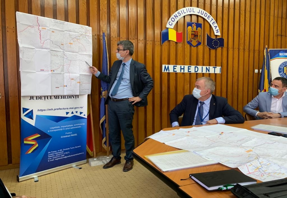 Transgaz extinde conducta de transport a gazelor naturale în județul Mehedinți