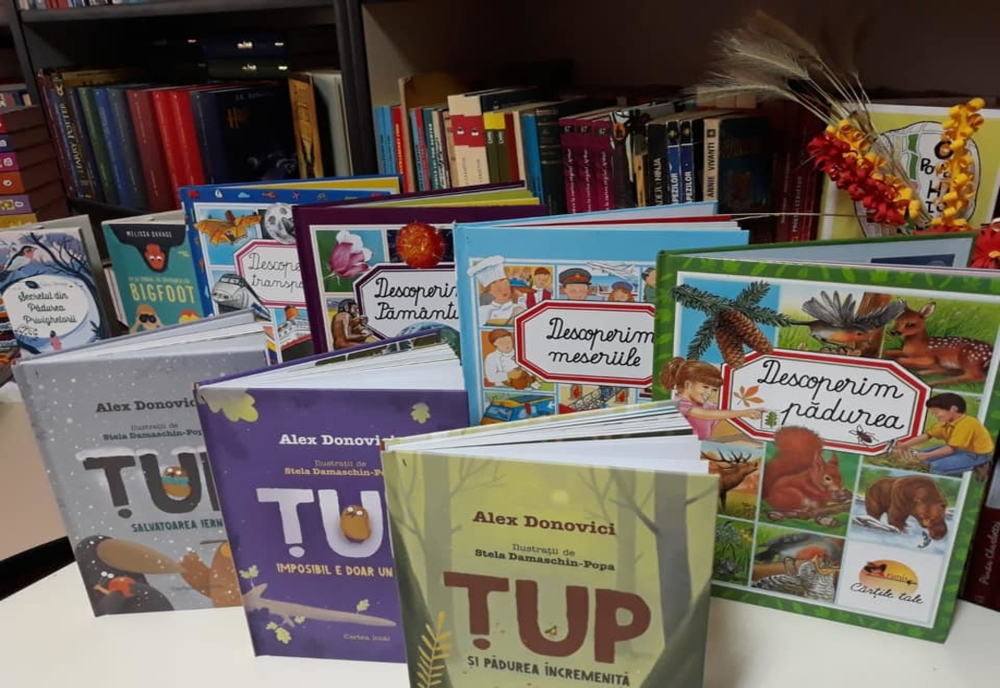 Cărți noi la Secția Împrumut pentru Copii a Bibliotecii Județene