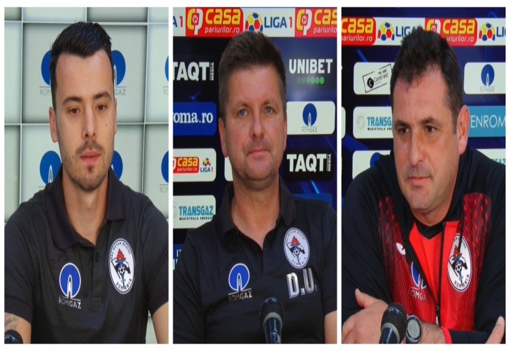 VIDEO | Dusan Uhrin, Denis Kavan și Dragoș Picu, prezentați oficial la Gaz Metan Mediaș