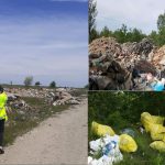Foto| Garda de Mediu Dâmbovița a ajuns la o concluzie: Balastierele din județ transformate în gropi de gunoi