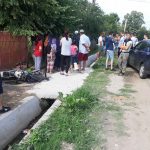 Tânăr rănit după ce a intrat cu motocicleta într-un gard, la Bilciurești