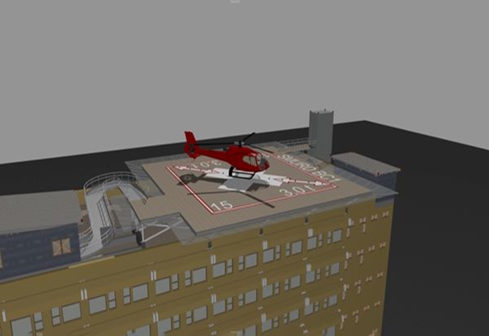 Spitalul Județean de Urgență Bacău va avea heliport