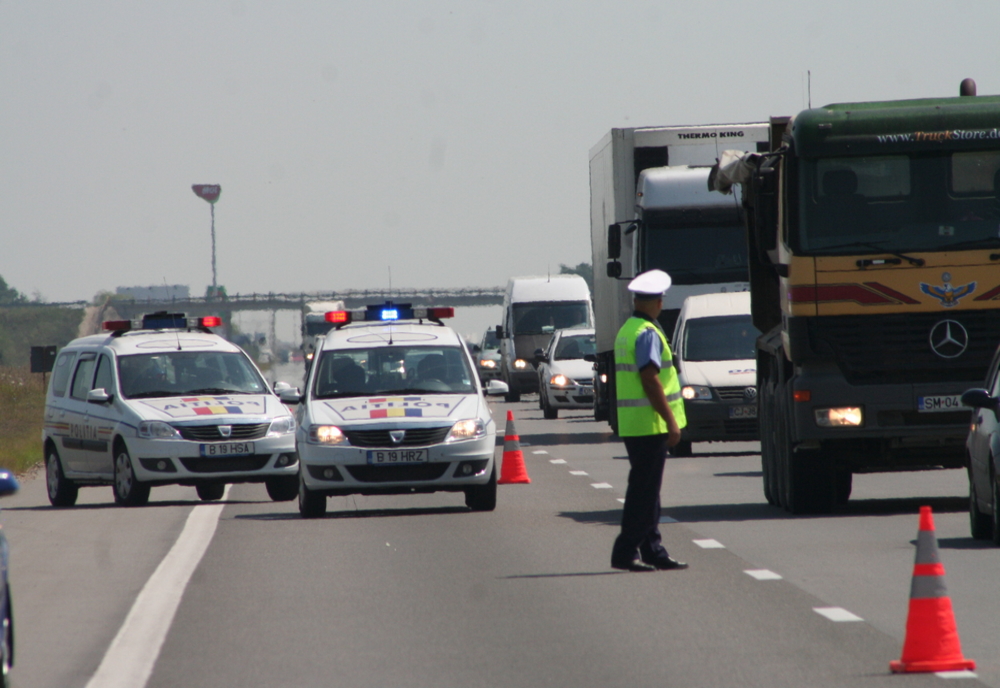Accident rutier pe DN1 Ploiești-Brașov. Au fost implicate două motociclete și un autoturism