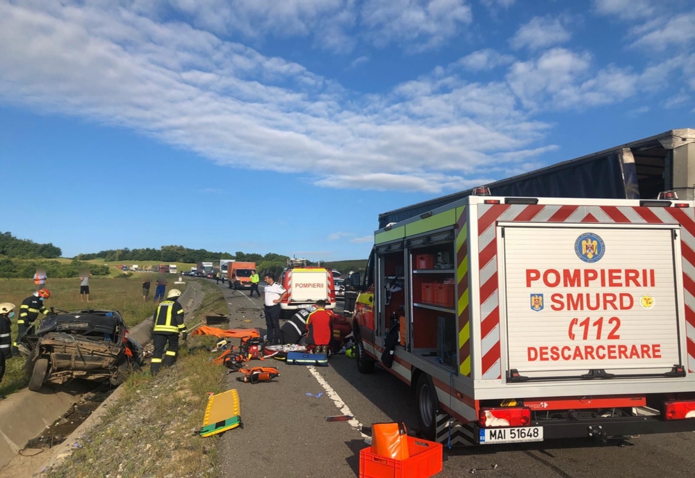 FOTO | Grav accident în județul Cluj! Trei persoane au decedat