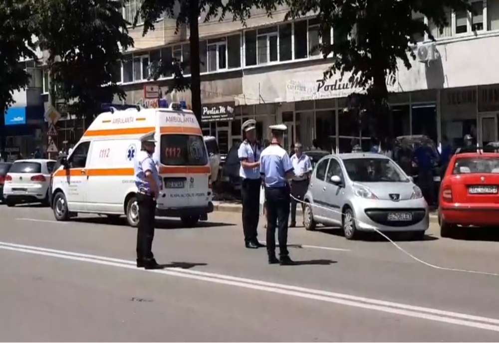 Accident în Buzău pe Bulevardul Unirii