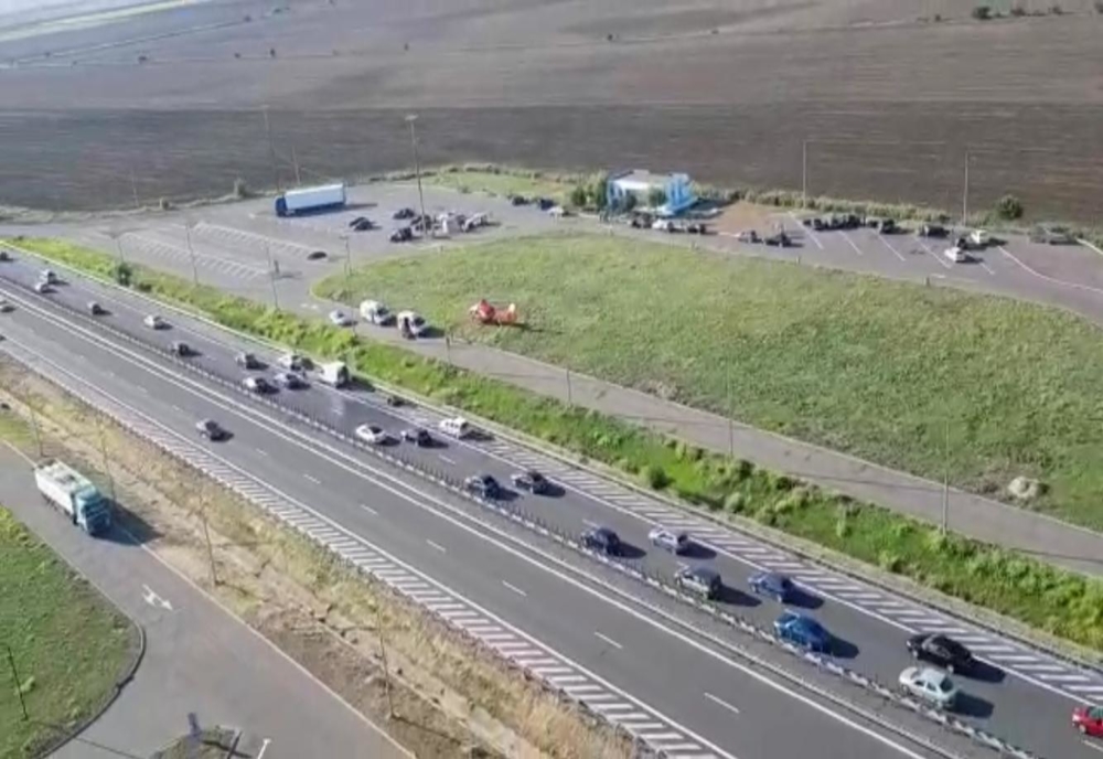 VIDEO| Accidente pe Autostrada Soarelui