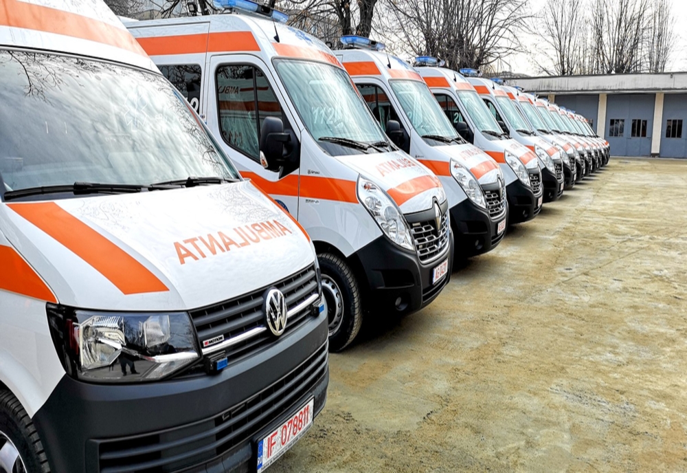 100 de ambulanțe noi cumpărate de Primăria Capitalei