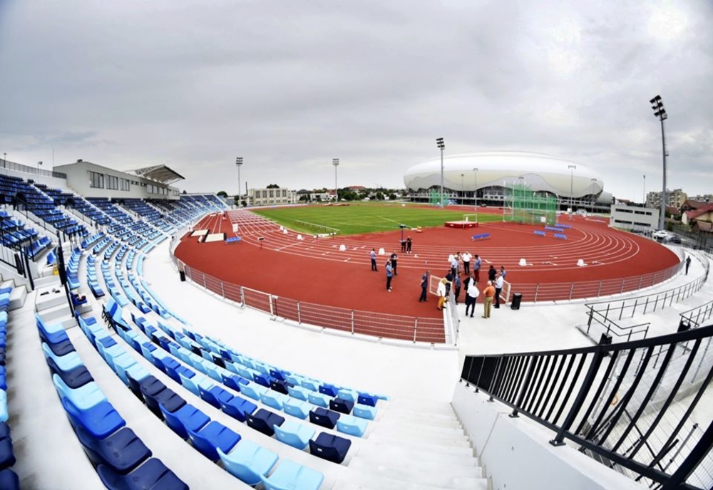 Noul stadion de atletism din Craiova, vizitat de preşedintele Federaţiei
