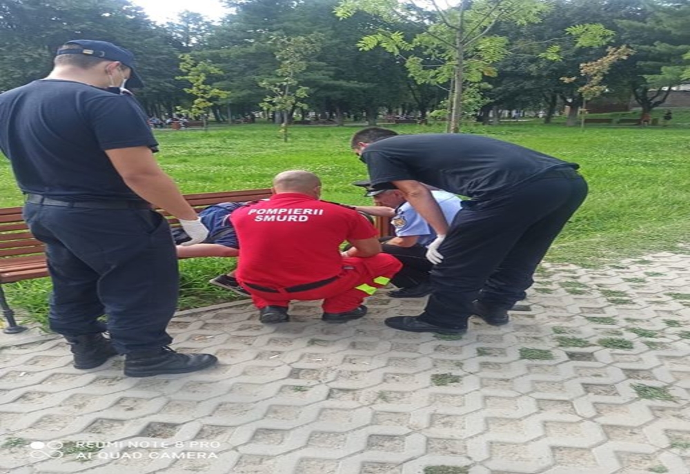 Minor în stare de inconștiență, depistat de polițiștii locali din Bacău
