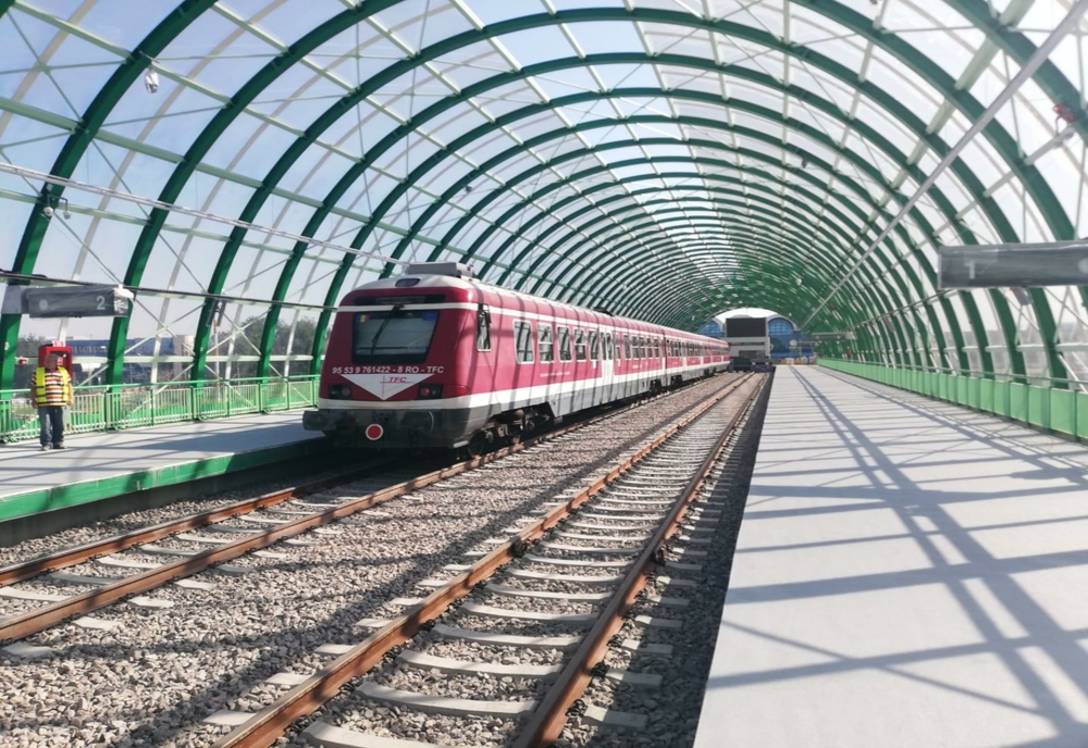 Președintele iohannis testează luni noul tren Gara de Nord – Aeroportul Otopeni