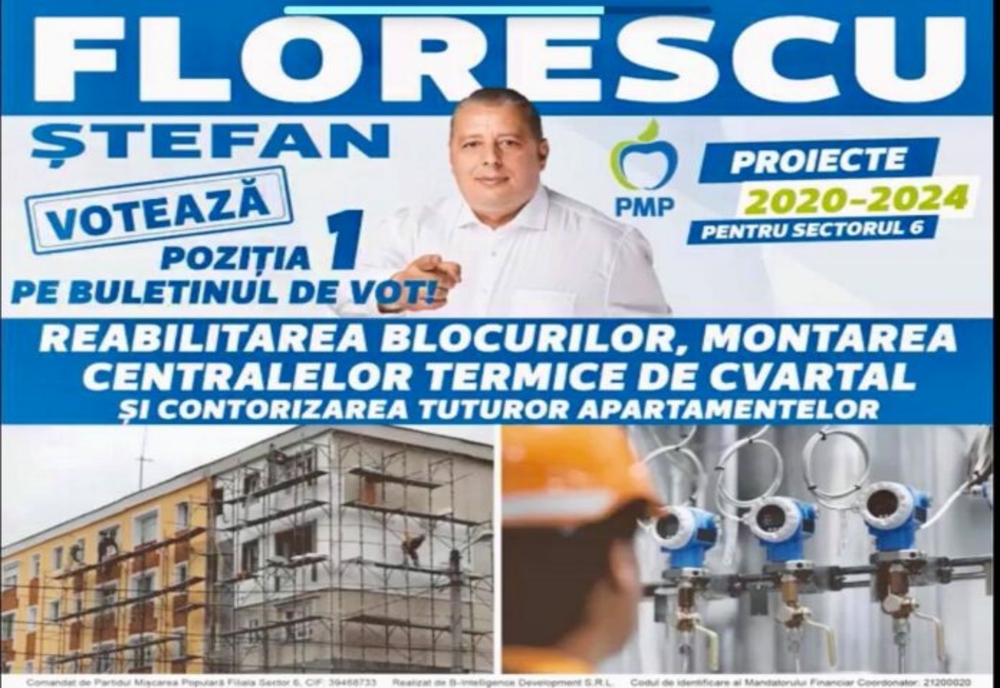 Ștefan Florescu: O problemă foarte mare în Sectorul 6 o constituie lipsa atragerii de fonduri europene pentru reabilitarea termică a blocurilor