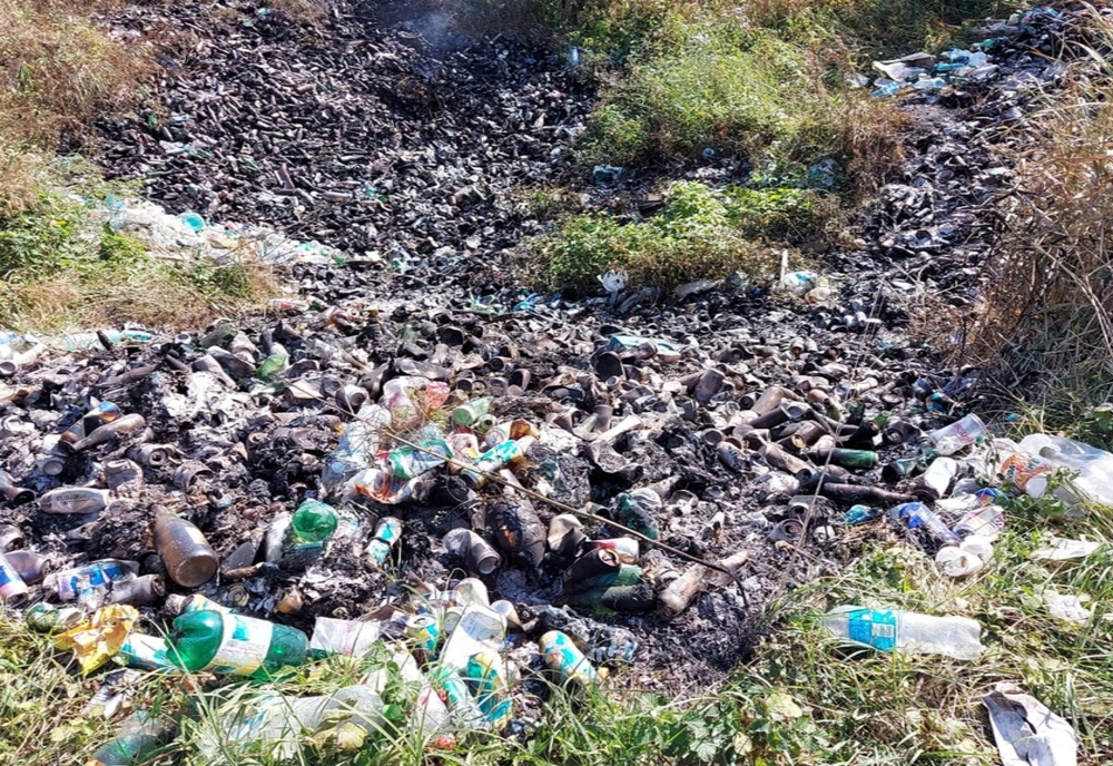 Inspectorii SGA Bistrița-Năsăud, verificări la depozitul ilegal de deșeuri din Mărișelu! Măsurile impuse primăriei